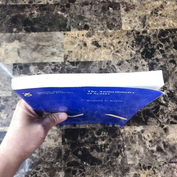 The Antisymmetry of Syntax (Linguistic Inquiry Monographs) - Paperback - GOOD - Picture 5 of 9